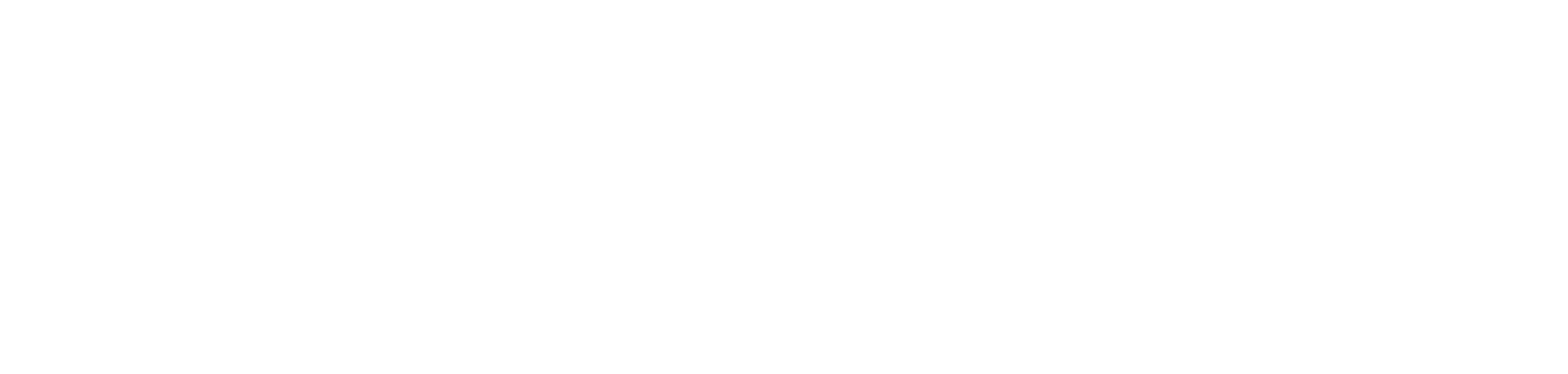 Logo horizontal do Shopping de Cruzeiros em versão negativa
